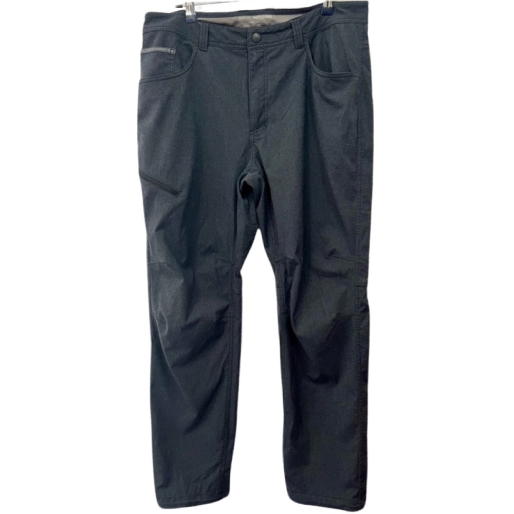 Royal Robbins Men’s Everyday Traveler Pants| Size 38x32|Charcoal Gray